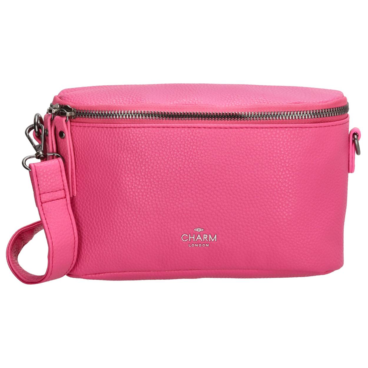 Deze heuptas is echt een must have! Deze té leuke heuptas komt uit de New York collectie van Charm London. Je draagt 'm op jouw manier: om de heup of om de schouder, met de verstelbare en afneembare heupband. De tas heeft een hoofd- en achtervak die sluiten met een rits. Je shopt 'm in meerdere, toffe kleuren. Voor welke kleur kies jij?

De tassen van Charm London zijn geïnspireerd op de iconische Britse modehoofdstad London. Ze zijn geïnspireerd op de luxueuze materialen en typerende modellen die daar te zien zijn. Fashionable en stijlvolle damestassen van echt leer of kunstleer, gemaakt zodat jij er elke dag fantastisch uit kunt zien!

De eigenschappen van deze heuptas zijn: 

Afneembare en verstelbare heupband
Hoofd- en achtervak met ritssluiting
