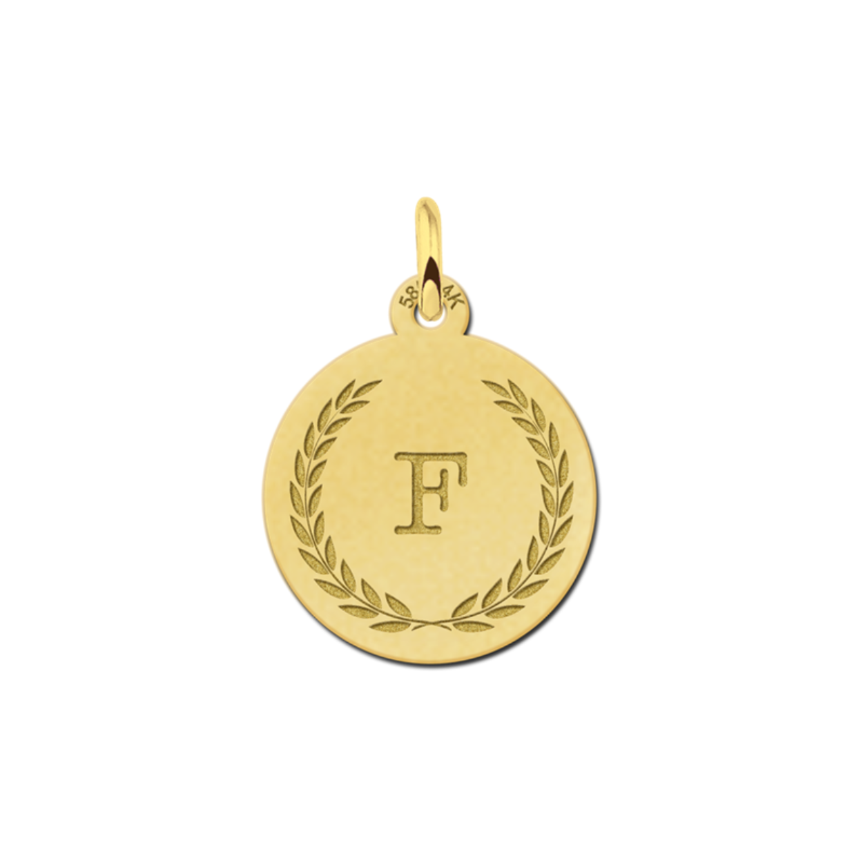 14 karaat geel gouden letter hanger met vredestak.

Deze hanger kan u bestellen met Initiaal naar keuze.
U kan bij het afrekenen, bij het kopje opmerkingen vermelden welk initiaal er op gegraveerd mag worden.  (bijvoorbeeld: letter A ) 

Bij eventuele andere vragen kunt u ons telefonisch bereiken.

Levertijd ongeveer: 14 dagen. 
U word op de hoogte gehouden over het leveringsproces.

Is deze mooie hanger met letter van goud een cadeautje voor jezelf of voor iemand anders? Bekijk ons assortiment voor bijpassende sieraden.