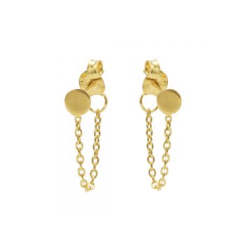 Chain Mini Disc Goldplated EARSTUDS
(38)