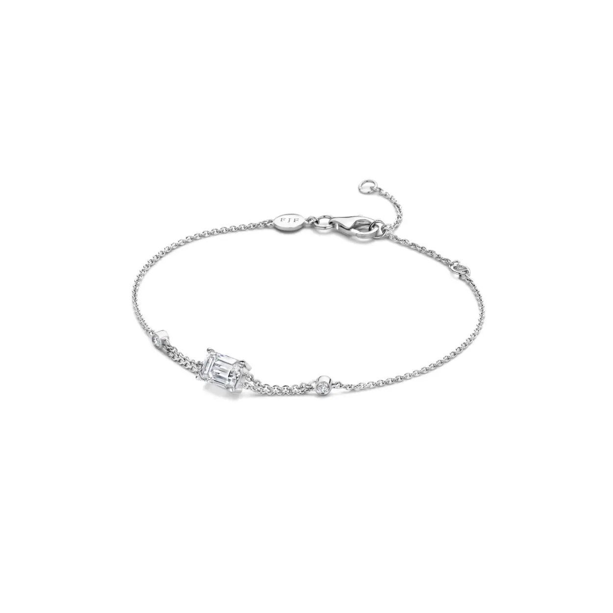 FJF Icon Octagon zilveren armband