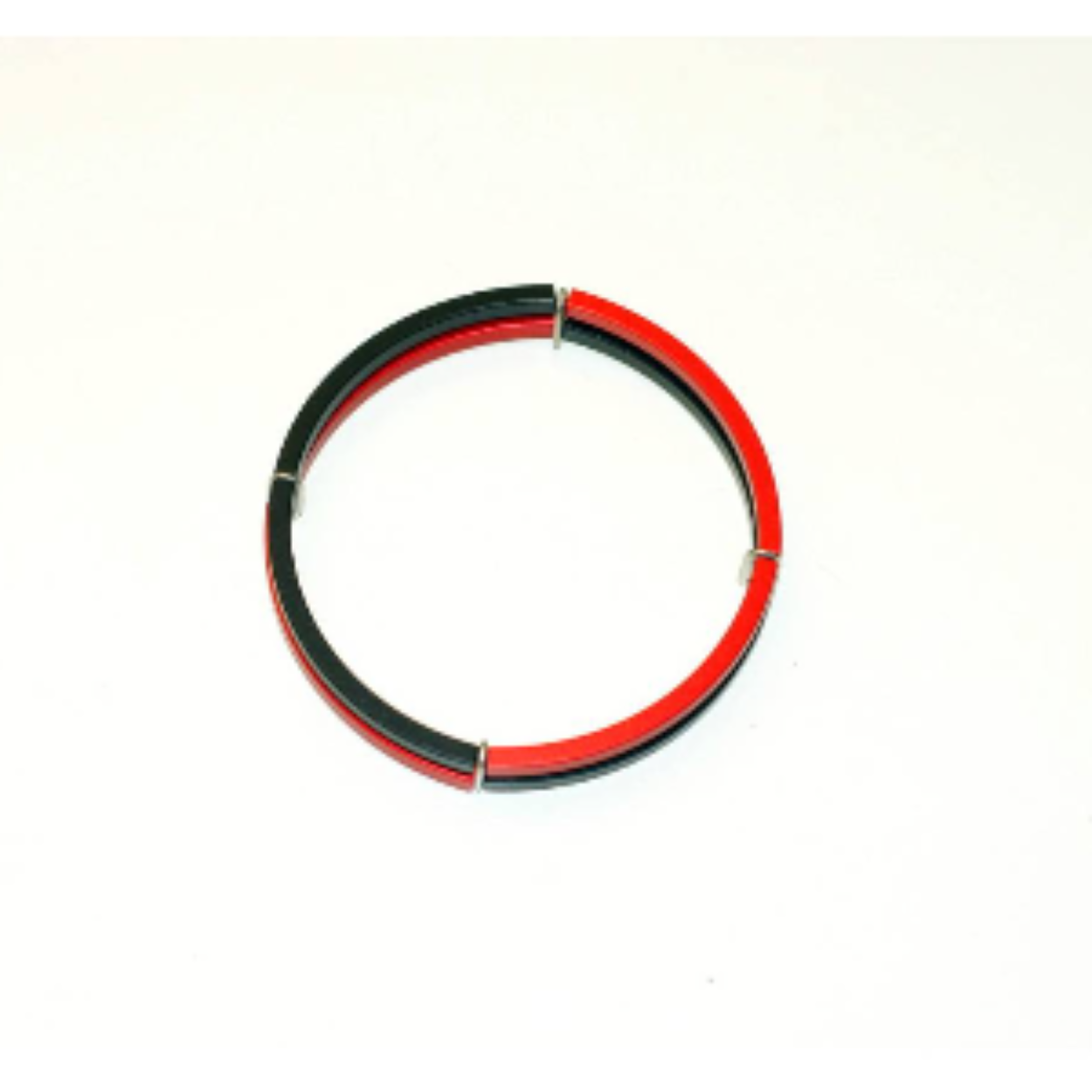 500353 STEP by STEP ARMBAND zwart, rood
