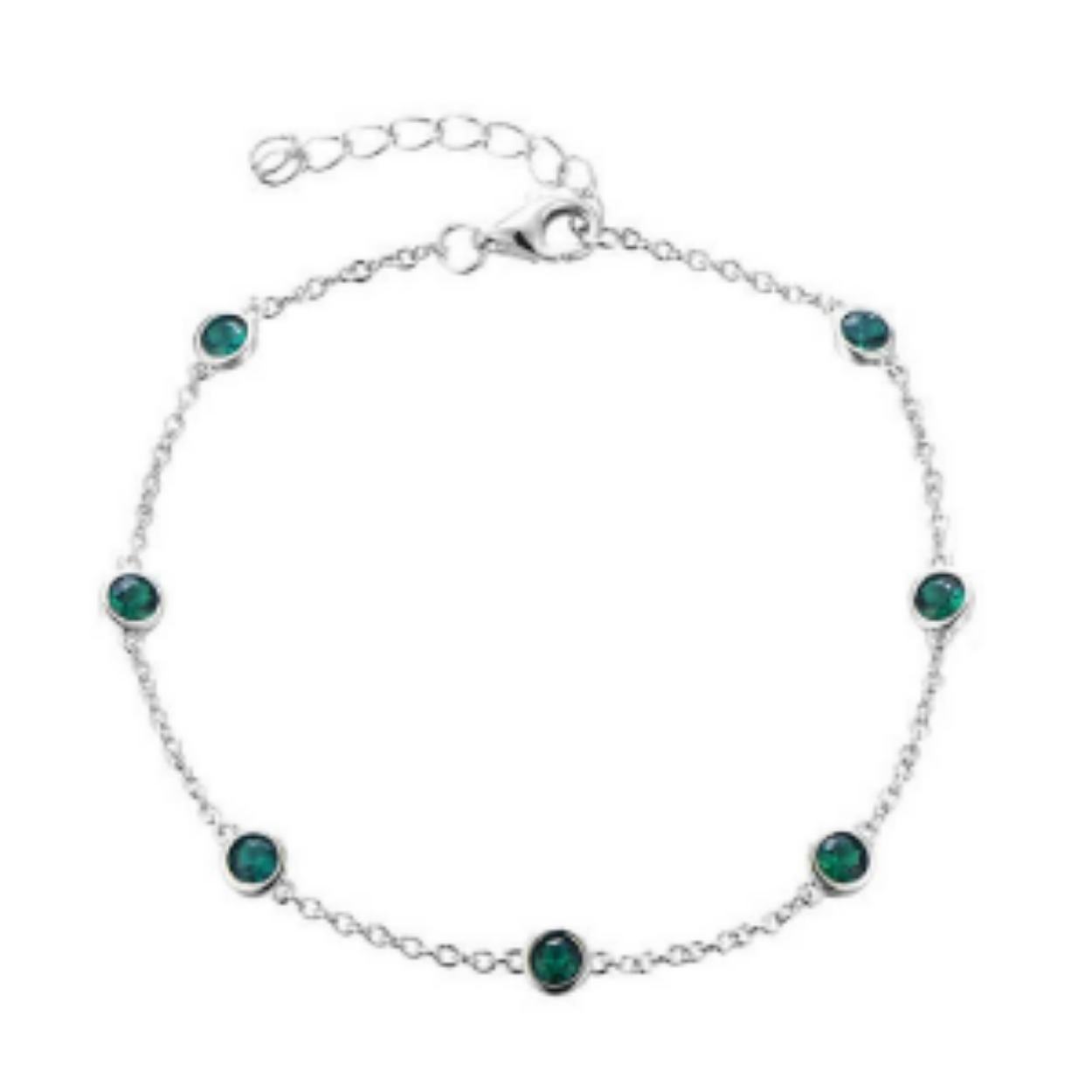 My iMenso armband met groen zirkonia