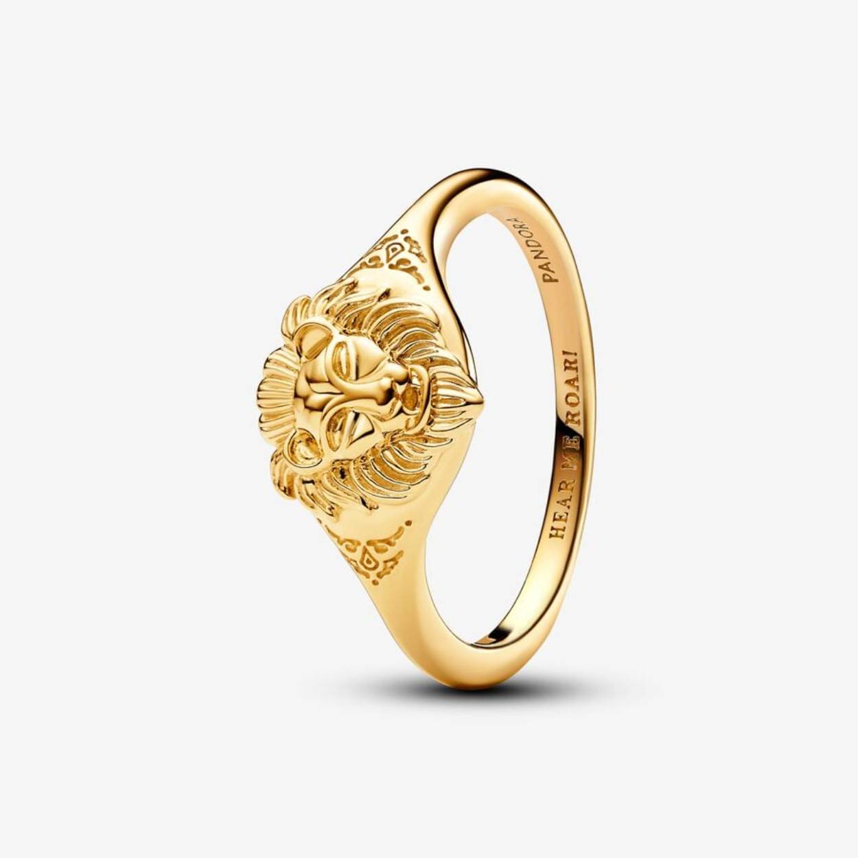 Laat je gedurfde kant zien met de Game of Thrones Lannister leeuwring. Deze met 14k goud vergulde opvallende ring is perfect voor fans van de Lannister-clan en heeft de gravure, 'HEAR ME ROAR', samen met een leeuwenhoofdmotief. Hij is geïnspireerd op de ring van Tyrion Lannister en vertegenwoordigt het direct herkenbare wapen van de familie. Draag als symbool van trots voor je gezin of geef cadeau aan de Game of Thrones-fan in je leven.