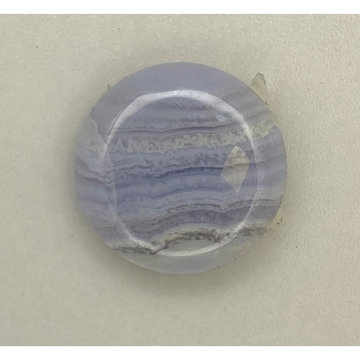 Blauw agaat 24 mm