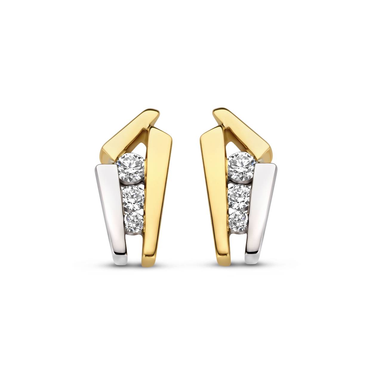 Bico Briljant oorsieraad Sole 0.14ct H/si