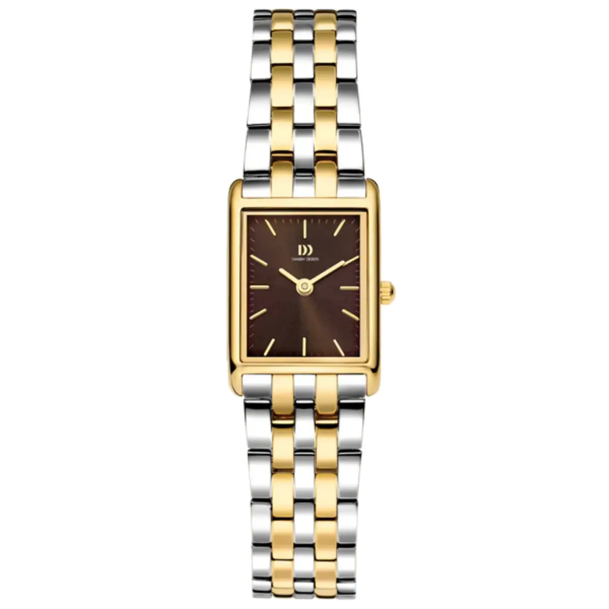 Dit is een horloge van het merk Danish Design gemaakt voor dames.
De specificaties zijn als volgt:
Kastmaat: 19,5x22 mm
Kastdikte: 5,2
Bandlengte: 190
Bandbreedte: 16
Waterdichtheid: 3 ATM / 30 Meter / 100 Feet