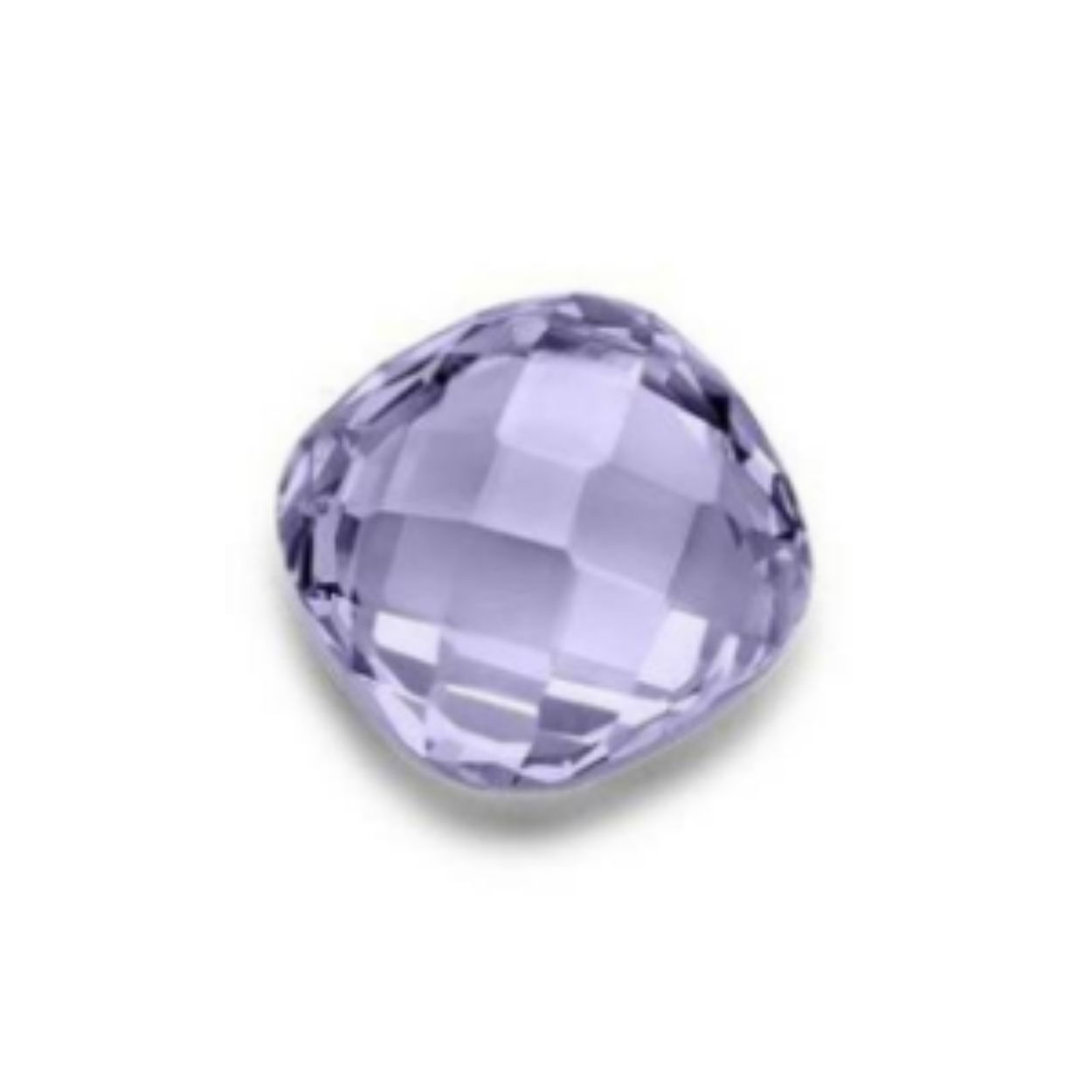 MY iMenso Quadrati (13mm) insignia "light purple CZ" faceted
