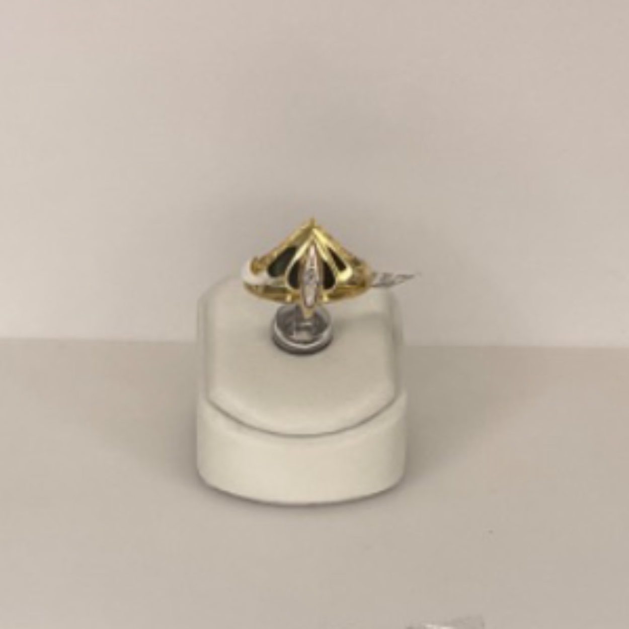 Gouden ring met diamant maat 17