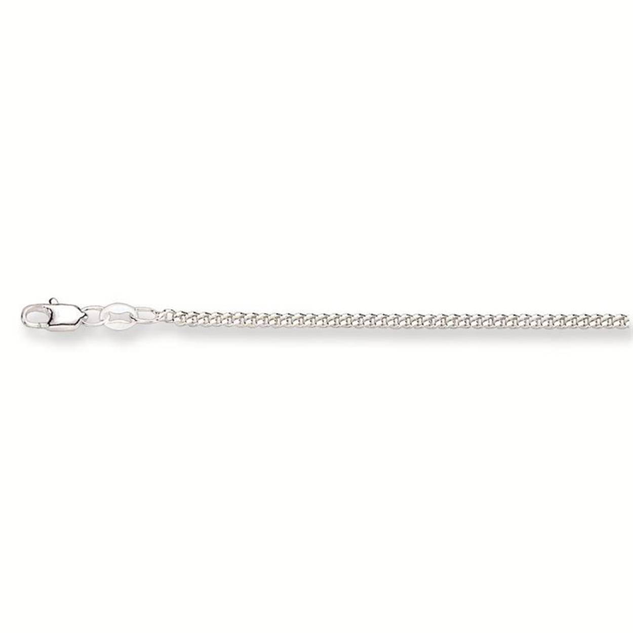 Huis Collectie Zilveren Lengte Collier Gourmette 50cm