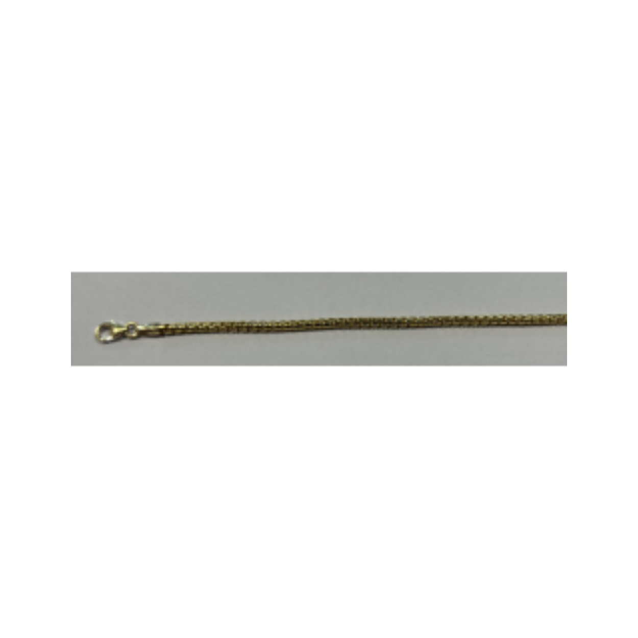 Fjory Gouden armband venetiaan rond met zilverkern, 40-VENR03019