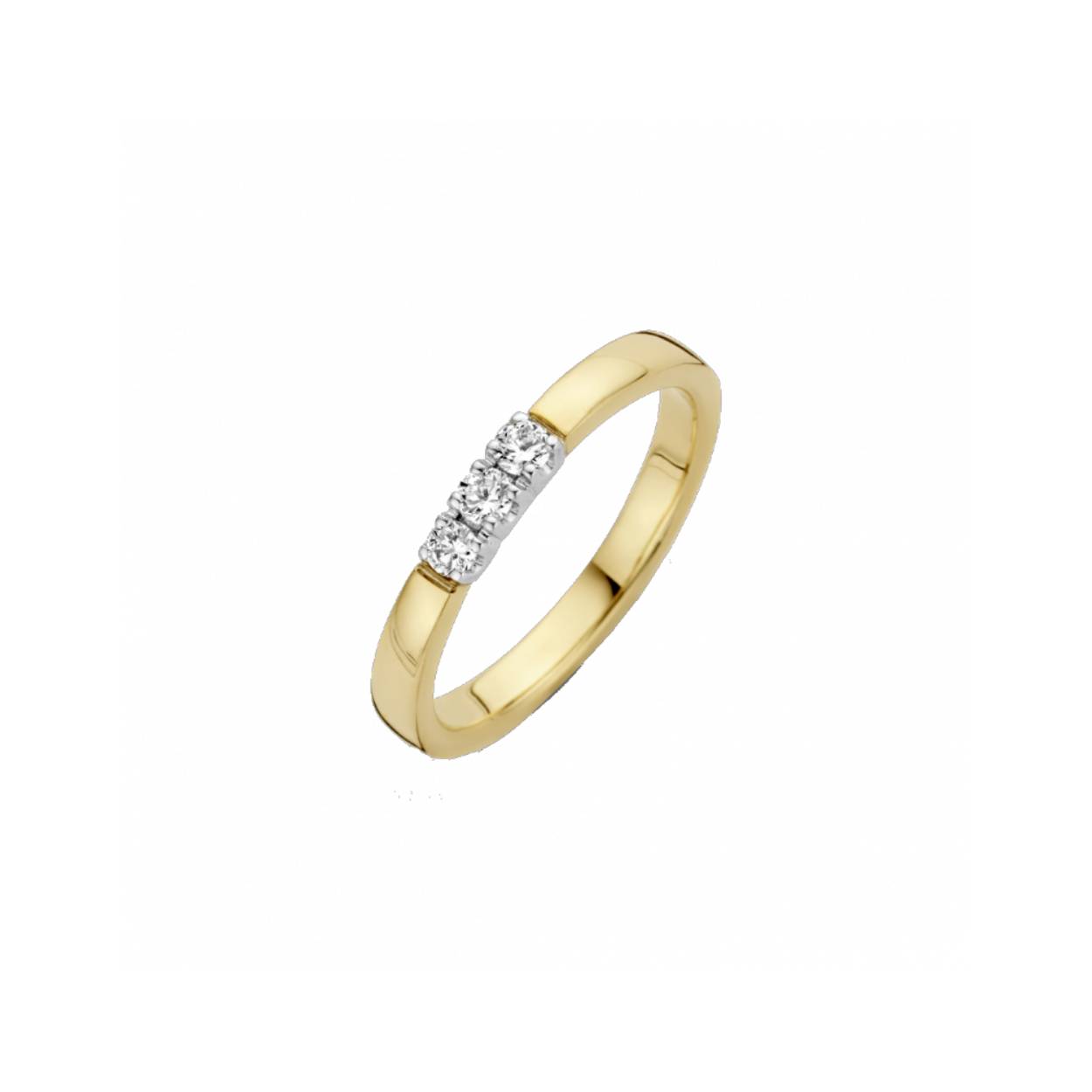 memoire ring 3x0.07ct H/SI