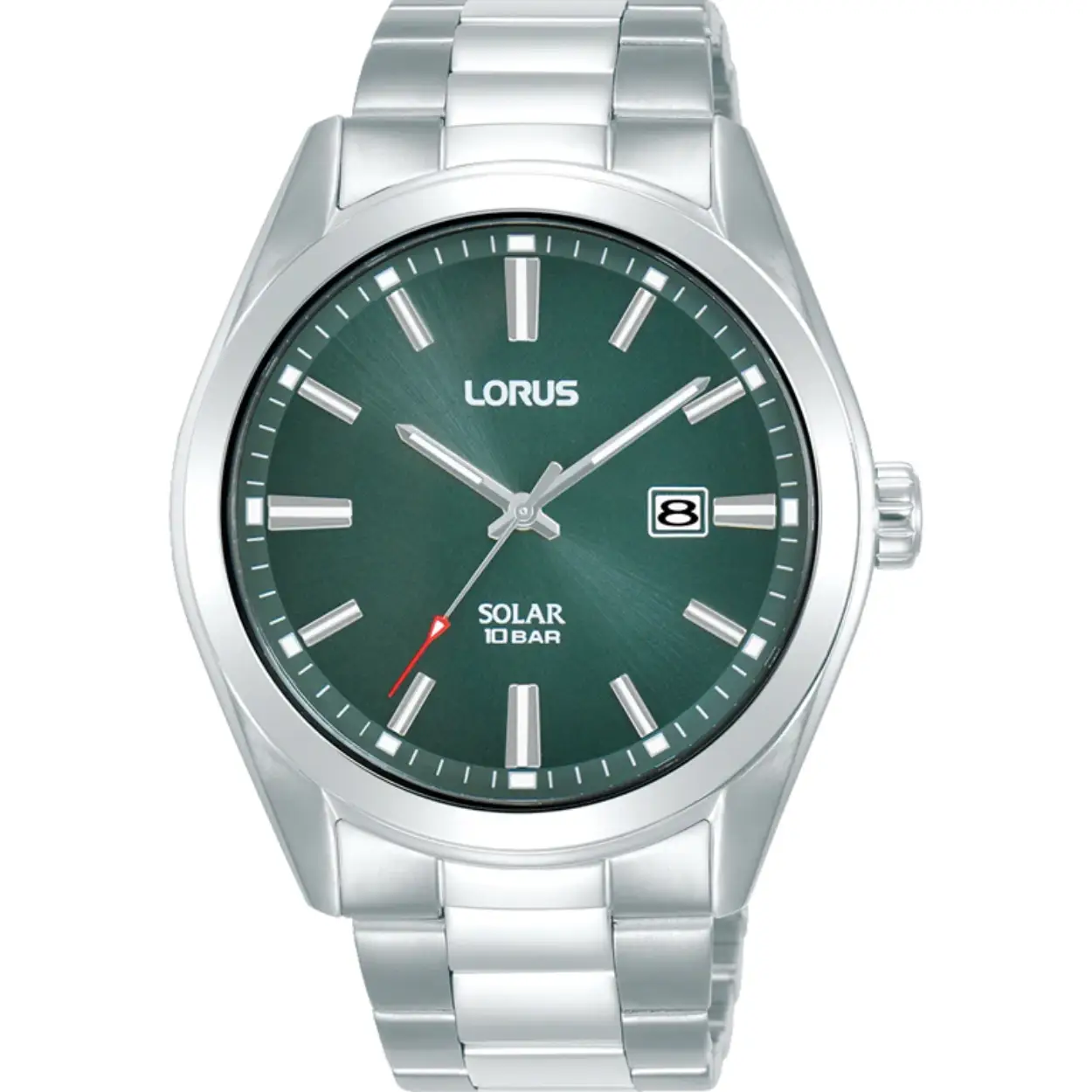 Dit is een herenhorloge van het merk Lorus. Het is een analoog horloge gemaakt van staal. De diameter van de kast is 42 mm en de kast is 11.3 mm dik.