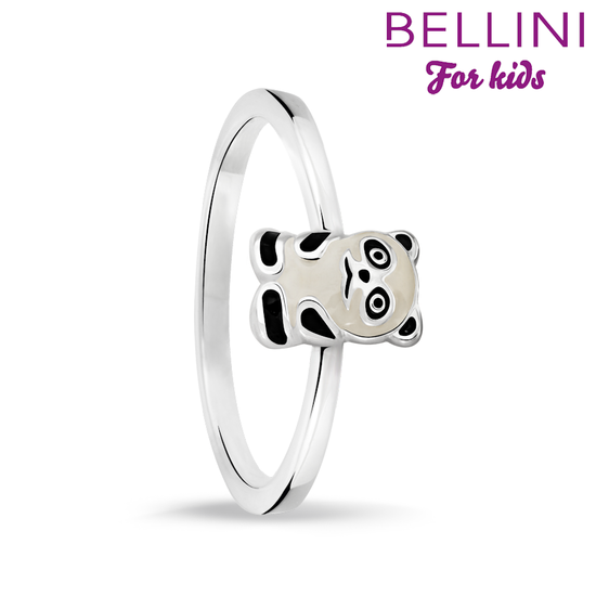 Een ring met panda zwart/wit voor meisje van het merk Bellini, maat 46
SET 25