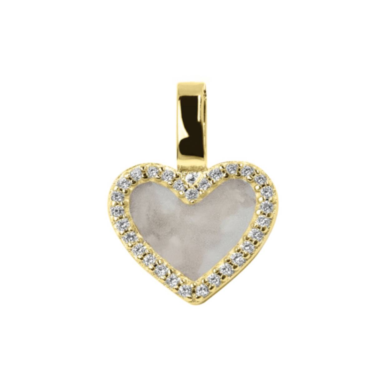 Goud Zirkonia Hars met As