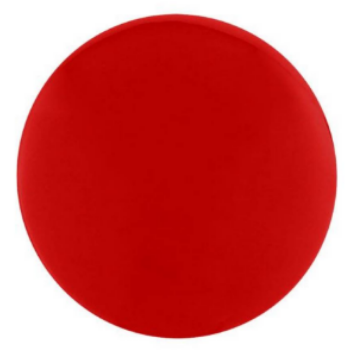 Grande (33mm) insignia "Red Coral" (glass composite)