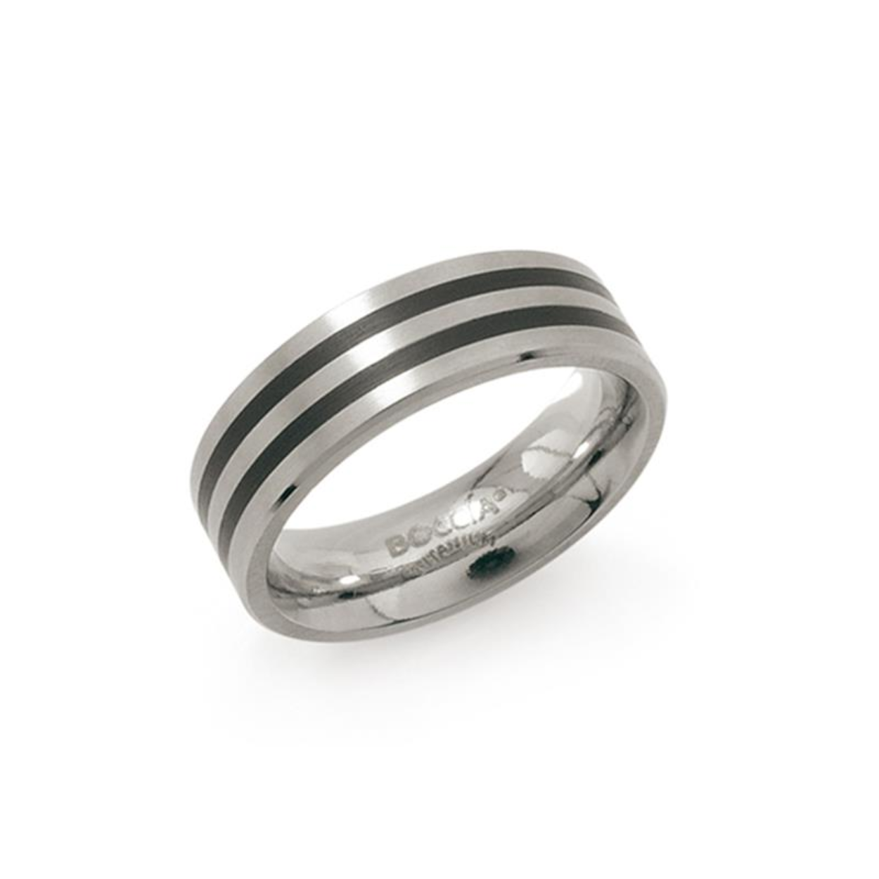 Boccia Titanium 0101-17
Een gematteerde ring van Boccia Titanium met zwart emaille. De ring is 6mm breed. 

HET MERK
Boccia Titanium is het titanium merk van Nederland, dat zijn oorsprong in Duitsland vindt en is opgericht in het jaar 1992. Ontwikkeld door internationale ontwerpers. Alle titanium componenten van de BOCCIA TITANIUM collectie zijn gemaakt van 99,7% puur titanium; het bijzondere materiaal. Alle titanium componenten van de BOCCIA TITANIUM collectie zijn gemaakt van 99,7% puur titanium; het bijzondere materiaal. 

SPECIFICATIES
- Puur titanium
- Gematteerd met zwart emaille
- Bolle binnenkant
- 6mm breed