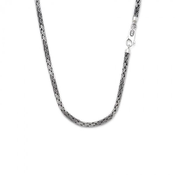 Deze zilveren collier van Silk is van de Double Fox collectie
De maat van de collier is 50 cm.
