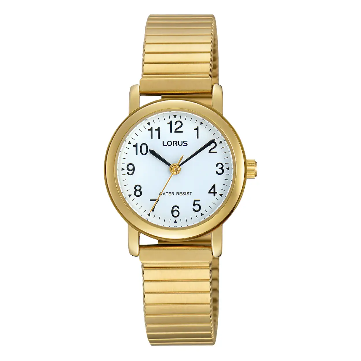 Dit is een dameshorloge van het merk Lorus. Het is een analoog horloge gemaakt van metaal. De diameter van de kast is 26 mm en de kast is 7.5 mm dik.