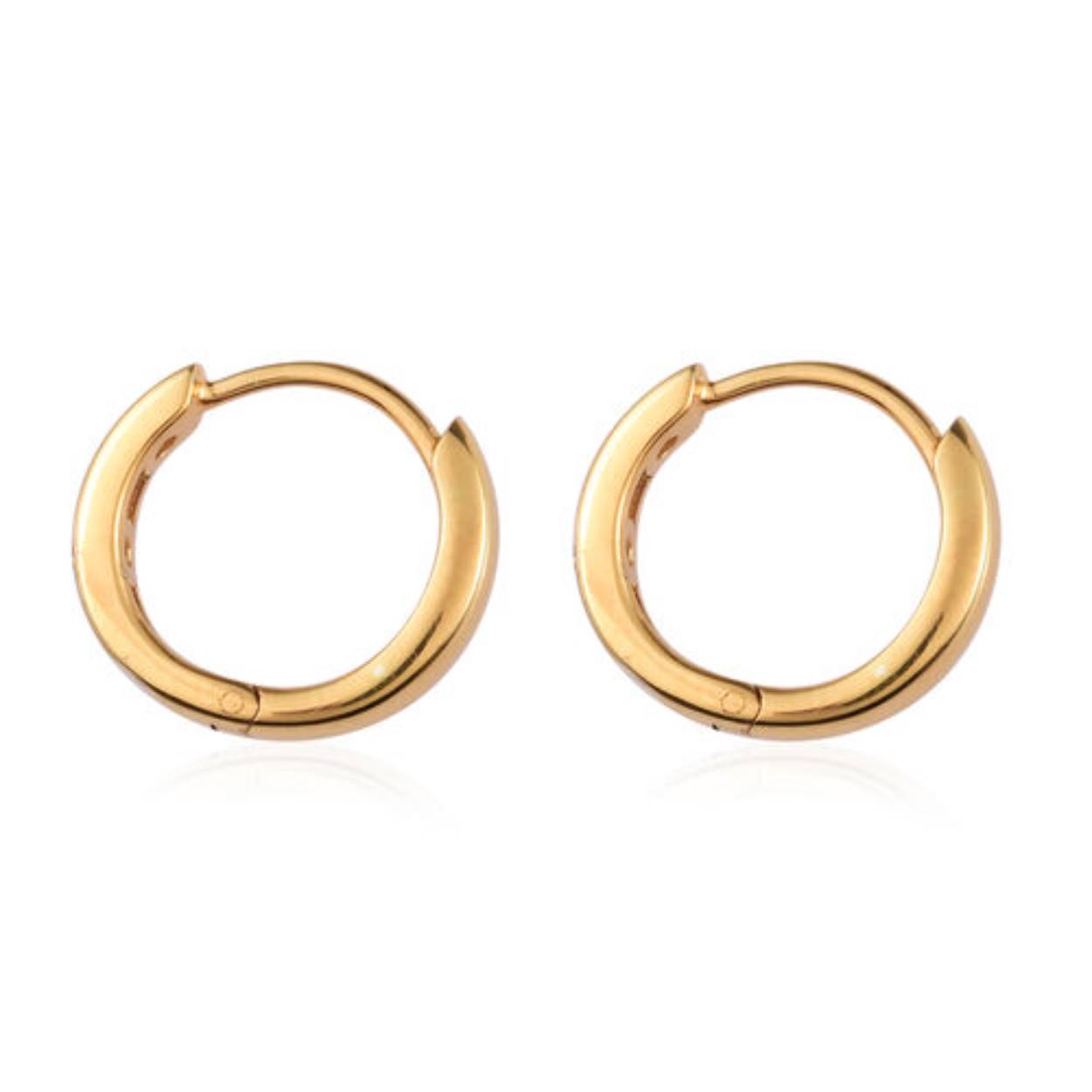 14k geelgouden klapcreolen
