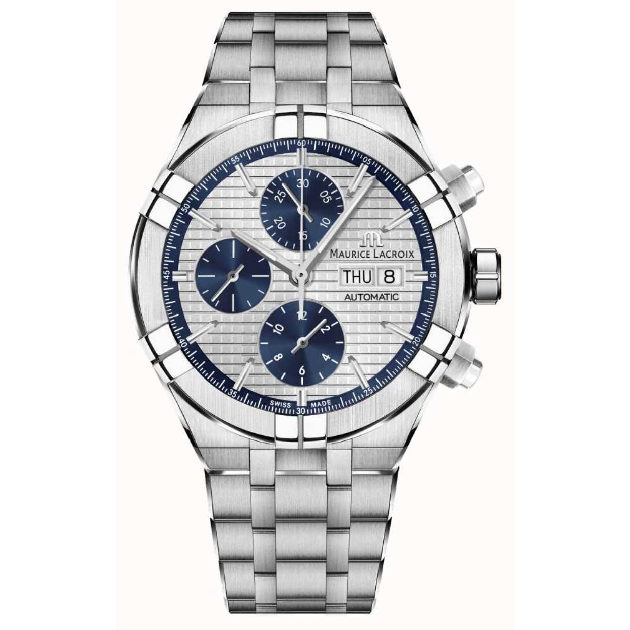 stalen herenhorloge chronograph