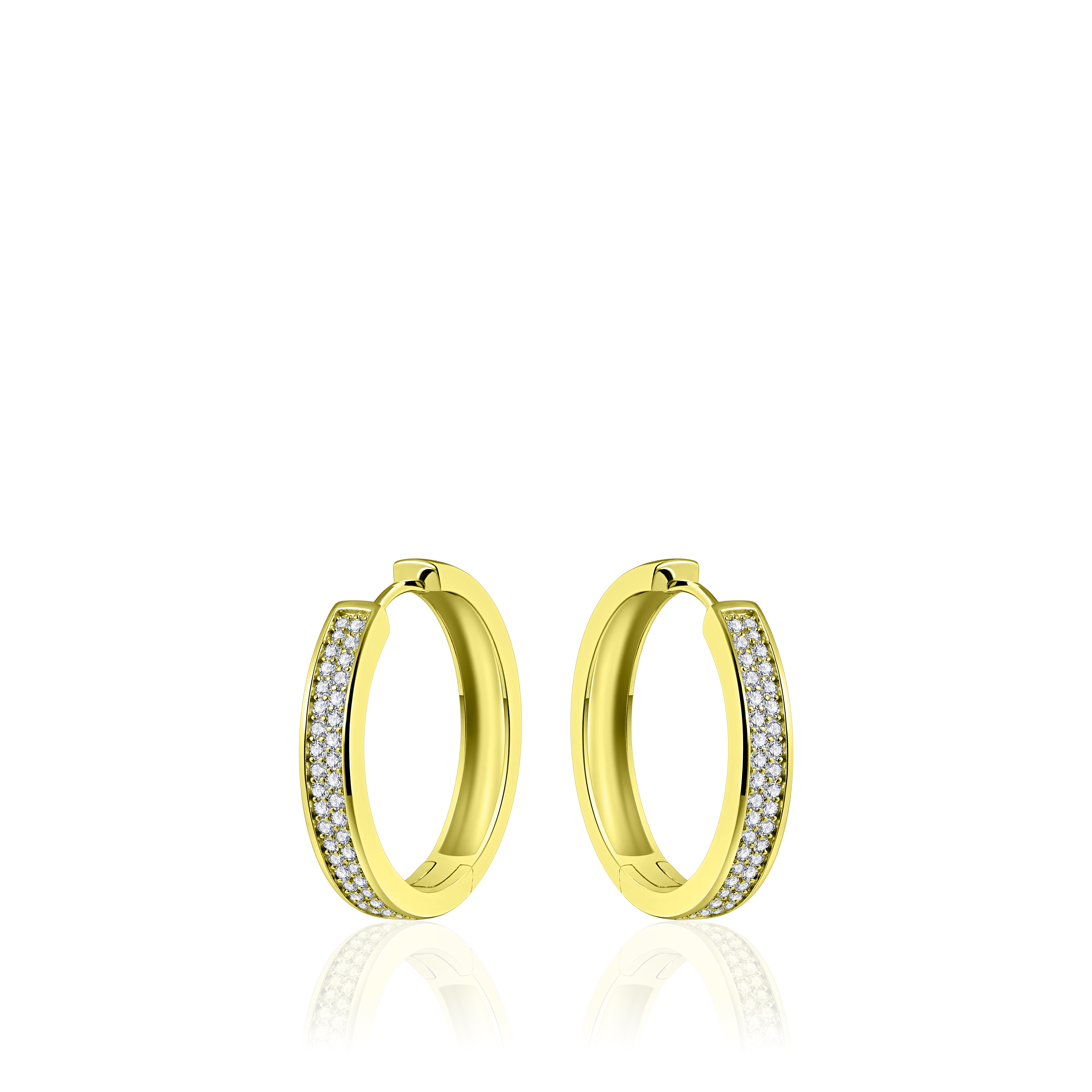 Gisser Jewels Zilver oorringen zilver KCD5/30Y