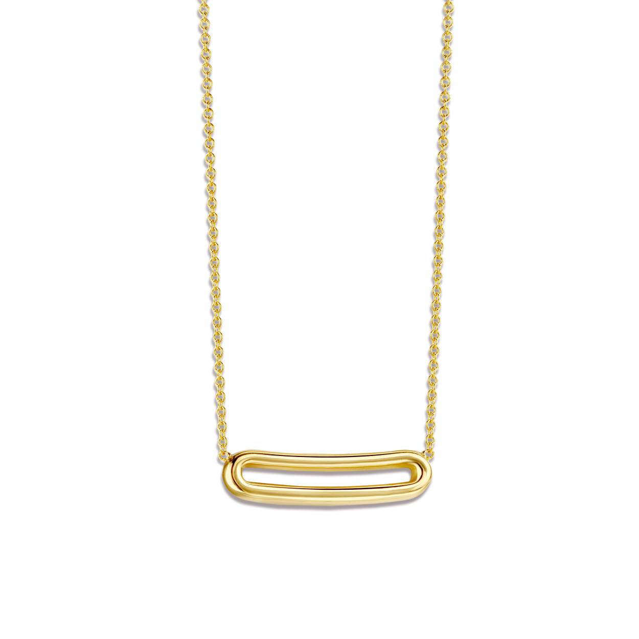 Ketting gemaakt met oud goud