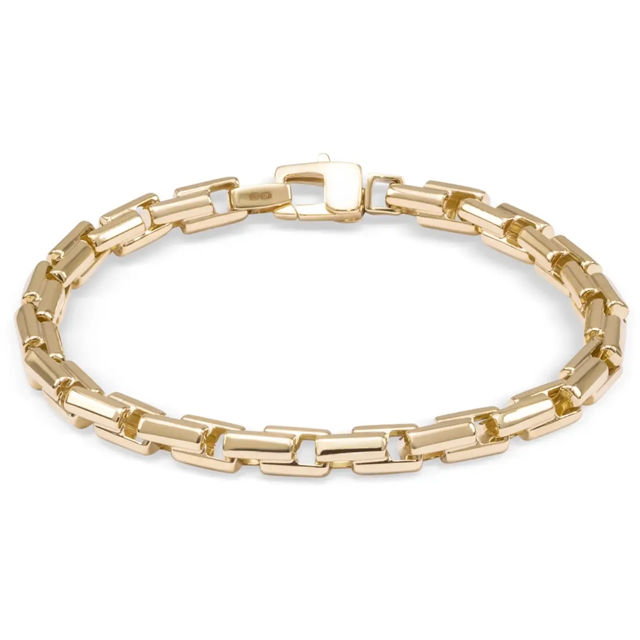 Merk	Monzario
Model	1453A
Breedte	5.5 mm
Afwerking	Glanzend
Schakeltype	 Fantasie schakel
Primair materiaal	14Krt Geel goud