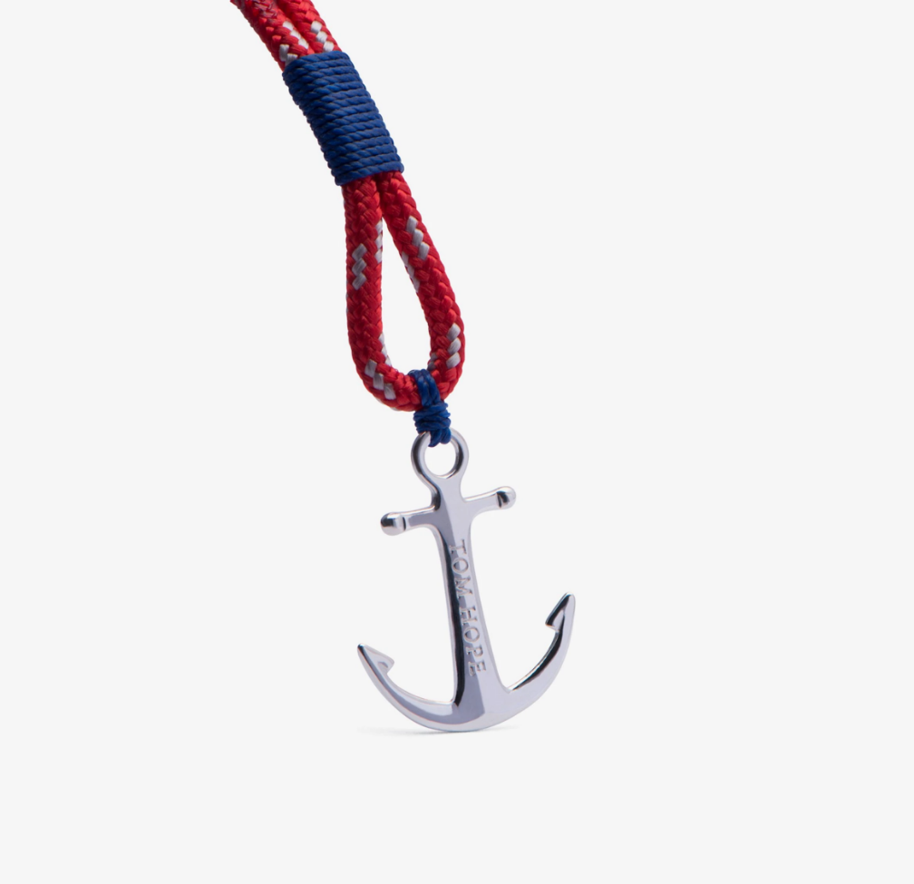 De Arctic Blue armband onderscheidt zich door zijn helder rode kleur en blauwe details, en brengt zo de avonturier in jou naar boven. De Arctic Blue is handgemaakt tot in de perfectie met een massief sterling zilveren anker.

L = 19.5-21cm