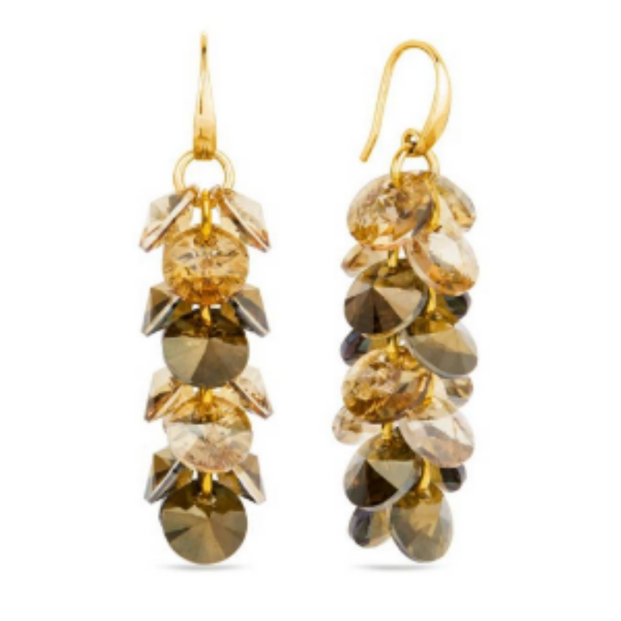 Maak je looks compleet met deze prachtige Bronze Shade/goudkleurige Shadow Studs Oorbellen van SPARK Jewelry voor dames. De artikelcode is KWDG6428BRSGS.