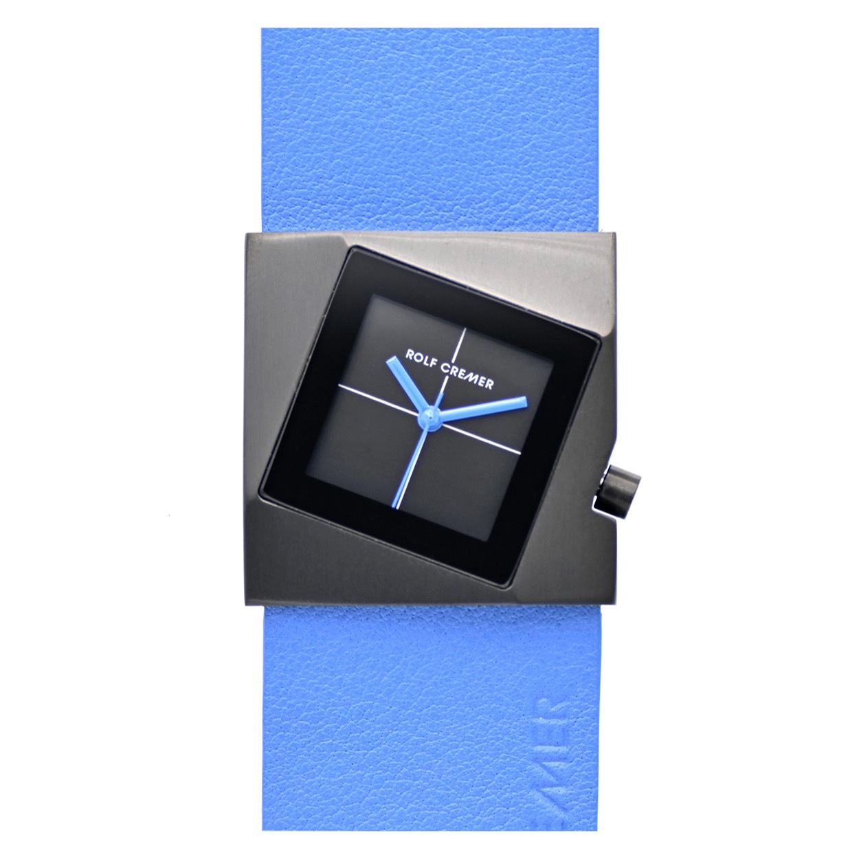 Een titanium horloge met blauw leren band

Dit horloge is van de bekende Duitse ontwerper ROLF CREMER. Het merk bestaat sinds 1989. Door onderscheidende modellen en kleurgebruik is het een gewaardeerd mode accessoire geworden. Gekenmerkt door een flashy design, eenvoud, elegantie en kleur. 