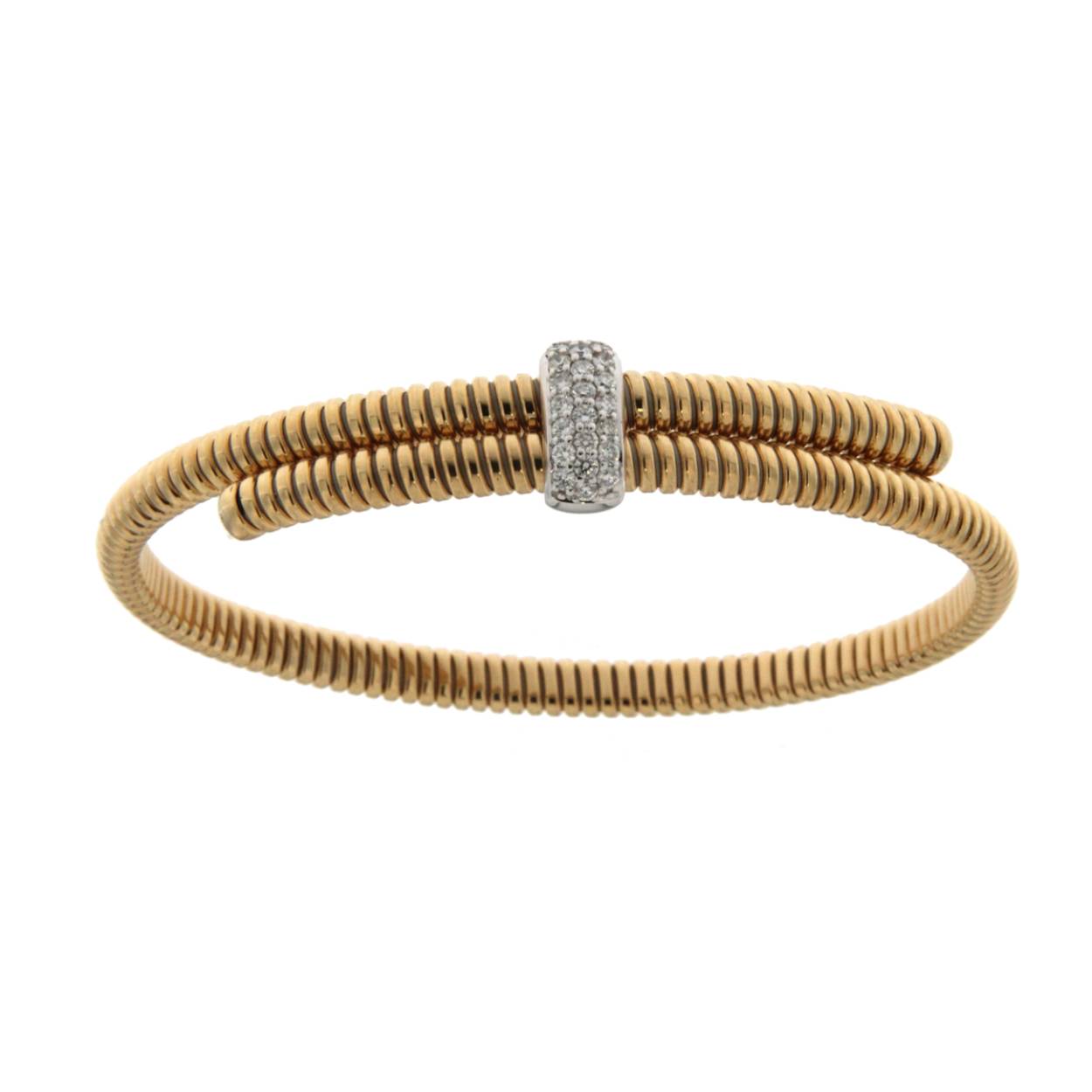 Armband geelgoud 18kt met diamanten