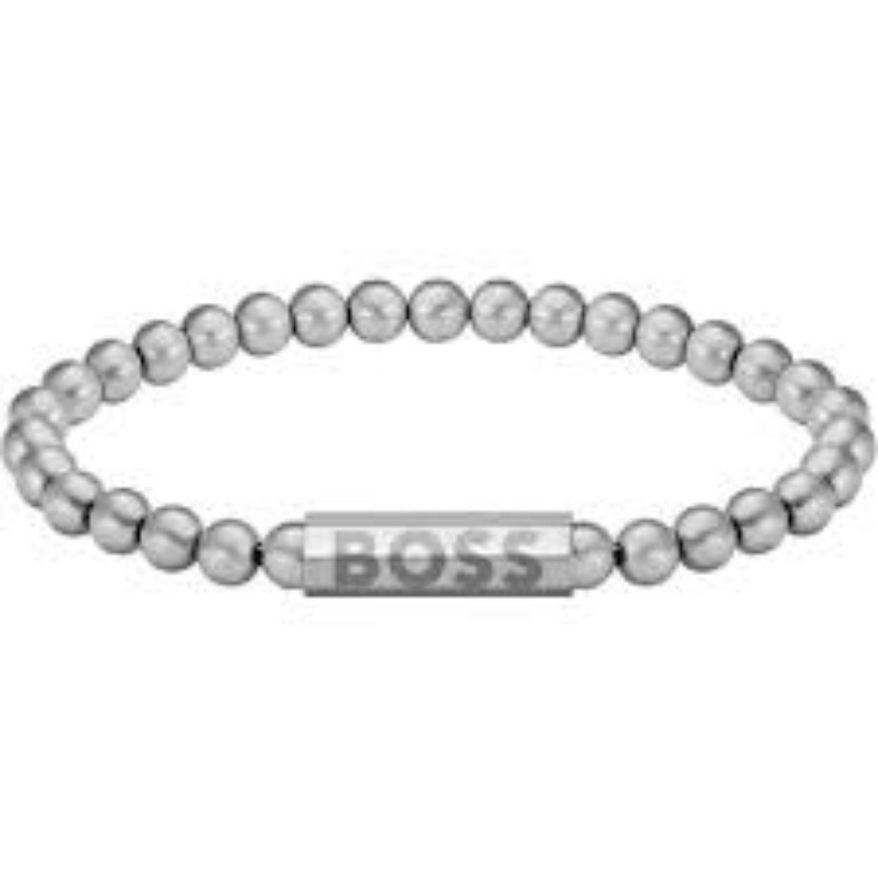 BOSS JEWELS HBJ1580658M SPHERE METAL Mannen Armband 19cm
Deze armband van BOSS uit de SPHERE METAL serie met artikelnr. HBJ1580658M is een stoer sieraad voor de echte BOSS klant. De stalen zilverkleurige armband is voorzien van bolletjes en sluit met een magneetsluiting. In het midden van de armband zit een zilverkleurige tussenschakel die goed opvalt in het geheel. Op de schakel staat het BOSS logo gegraveerd. De armband heeft een lengte van 19cm en is goed te combineren met andere sieraden van BOSS. 

Het merk:
HUGO BOSS is afgestemd op levensstijlen waar het gaat om kwaliteit en precisie. Het wereldwijde fashionlabel is verdeeld in twee merken: BOSS en HUGO. Het merk BOSS biedt geavanceerde, moderne horloges gericht op kwaliteit en design om een onberispelijke look te creëren – of het nu zakelijk, casual of sportief is. Ontdek de nieuwe horlogecollectie die bewijst dat details echt het verschil maken.

Specificaties:
- Artikelnr: HBJ1580658M
- Bolletjes armband
- Materiaal: Staal
- Zilverkleurig
- Lengte: 19cm