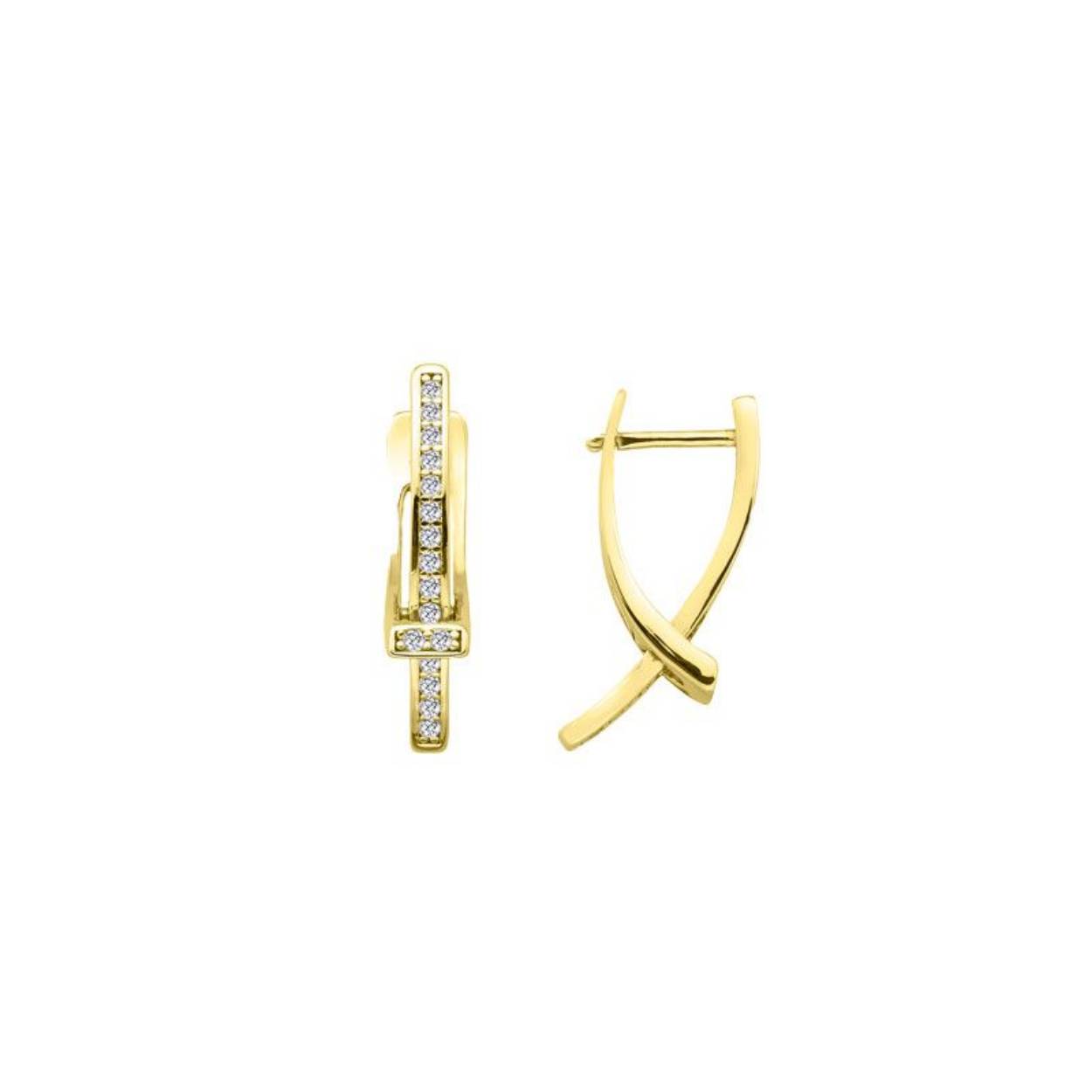 MY iMenso Creoli creol "Cintura CZ 19mm" 925 1Mgold-ptd)