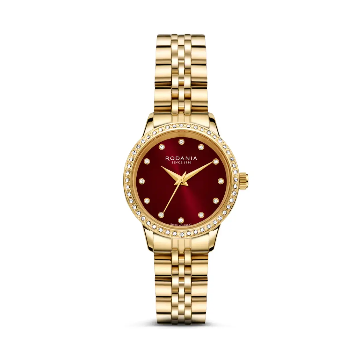 Dames horloge met plaque band Montreux-R10027
