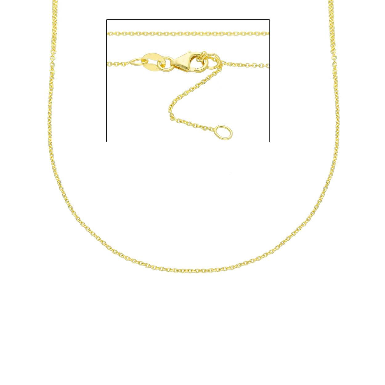 Ketting 50cm  goud 14kt