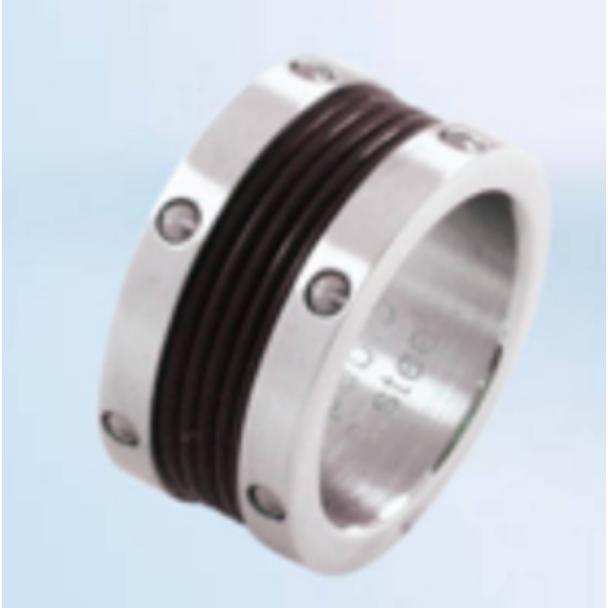 Ring edelstaal heren