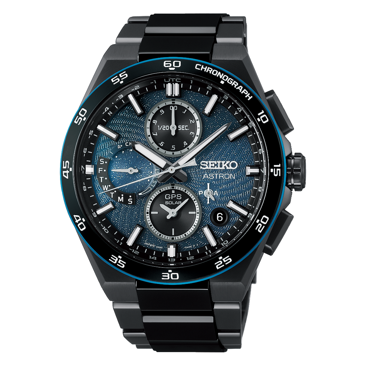 SEIKO ASTRON GPS SOLAR 2026 LIMITED EDITION SSH187J1
Dit herenhorloge behoort tot de Astron GPS Solar serie. De horloges in deze serie zijn ideaal voor reizigers omdat ze zijn voorzien van 's werelds meest geavanceerde GPS Solar kaliber ooit. Wanneer de tijdzone moet worden aangepast, volstaat een eenvoudige druk op de knop en de wijzers bewegen naar de exacte lokale tijd, inclusief zomertijd. Indien het horloge volledig is opgeladen maakt het horloge tot 2x per dag satellietverbinding om de tijd te corrigeren. Hierdoor is het GPS Solar Dual Time horloge extreem accuraat. Dit model is gelimiteerd tot 1500 exemplaren. 0842/1500