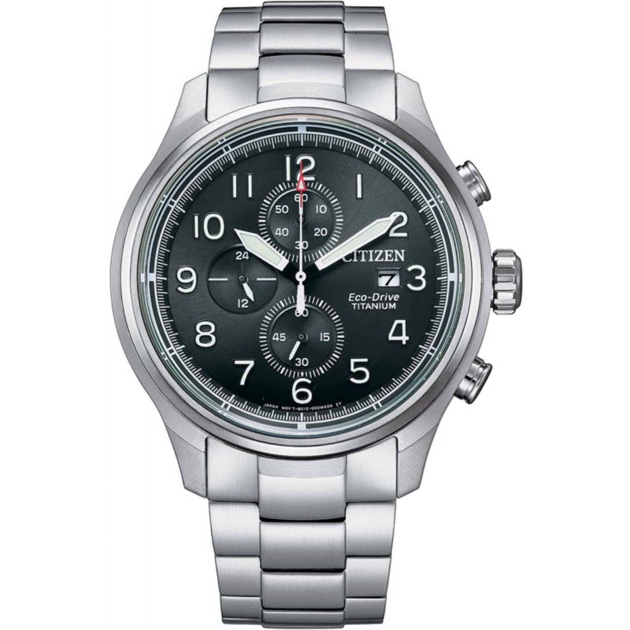 Citizen super titanium Chrono , eco drive (solar)