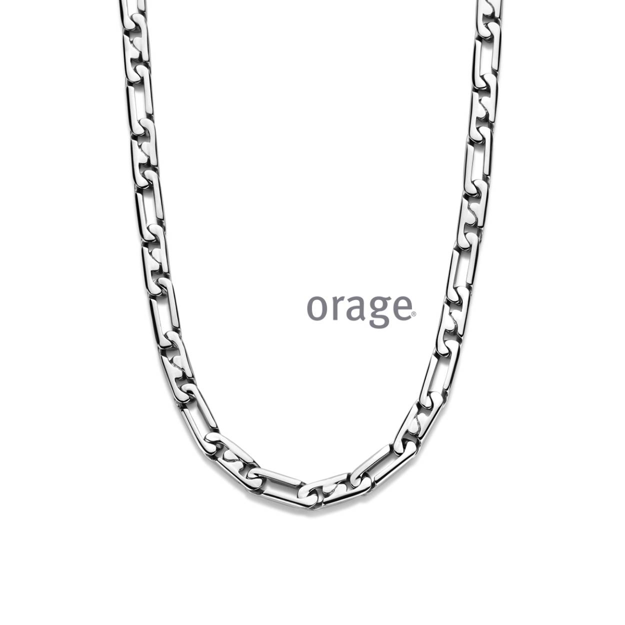 Orage Heren Ketting Staal - AW151/50