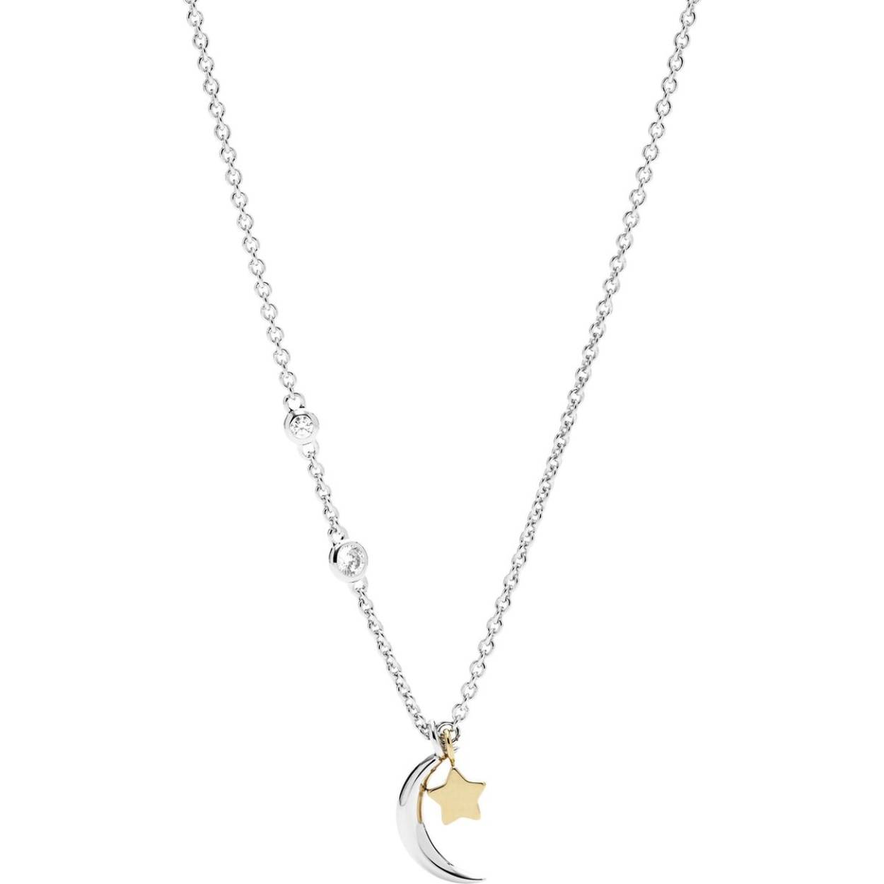 Maak nu jouw outfit compleet met deze originele Fossil Sterling collier van sterling zilver. Met dit bijzondere geen optie dames sieraad in het tweekleurig ben je klaar voor elke gelegenheid!