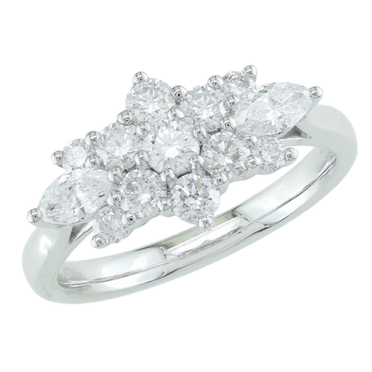 Ring goud 18kt met briljanten