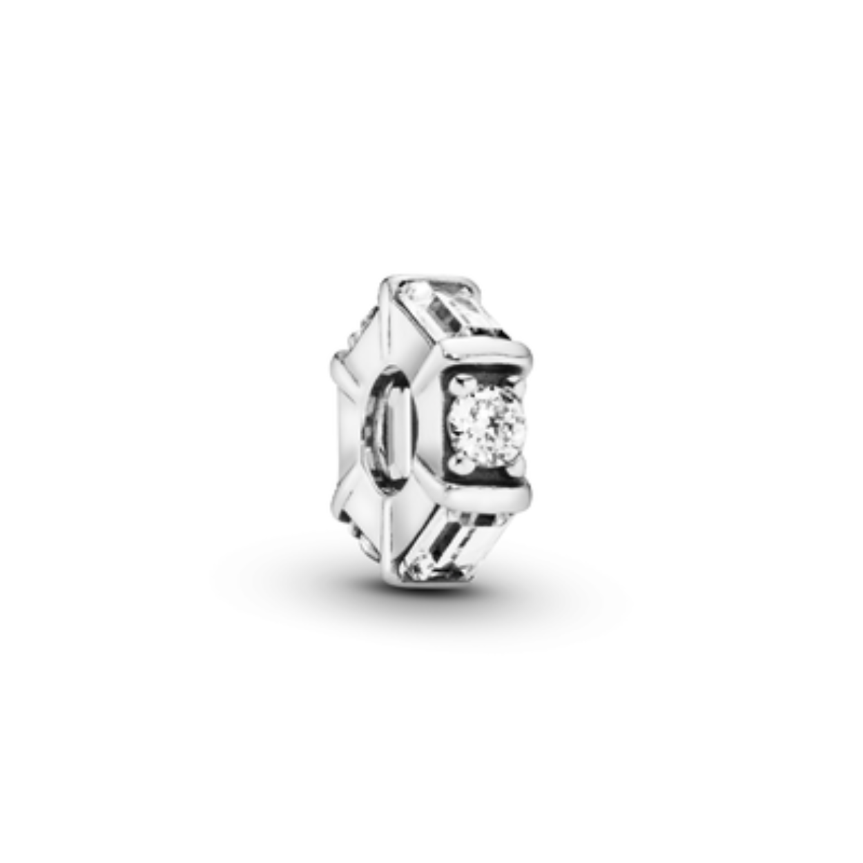 Pandora Spacer zilver zirconia