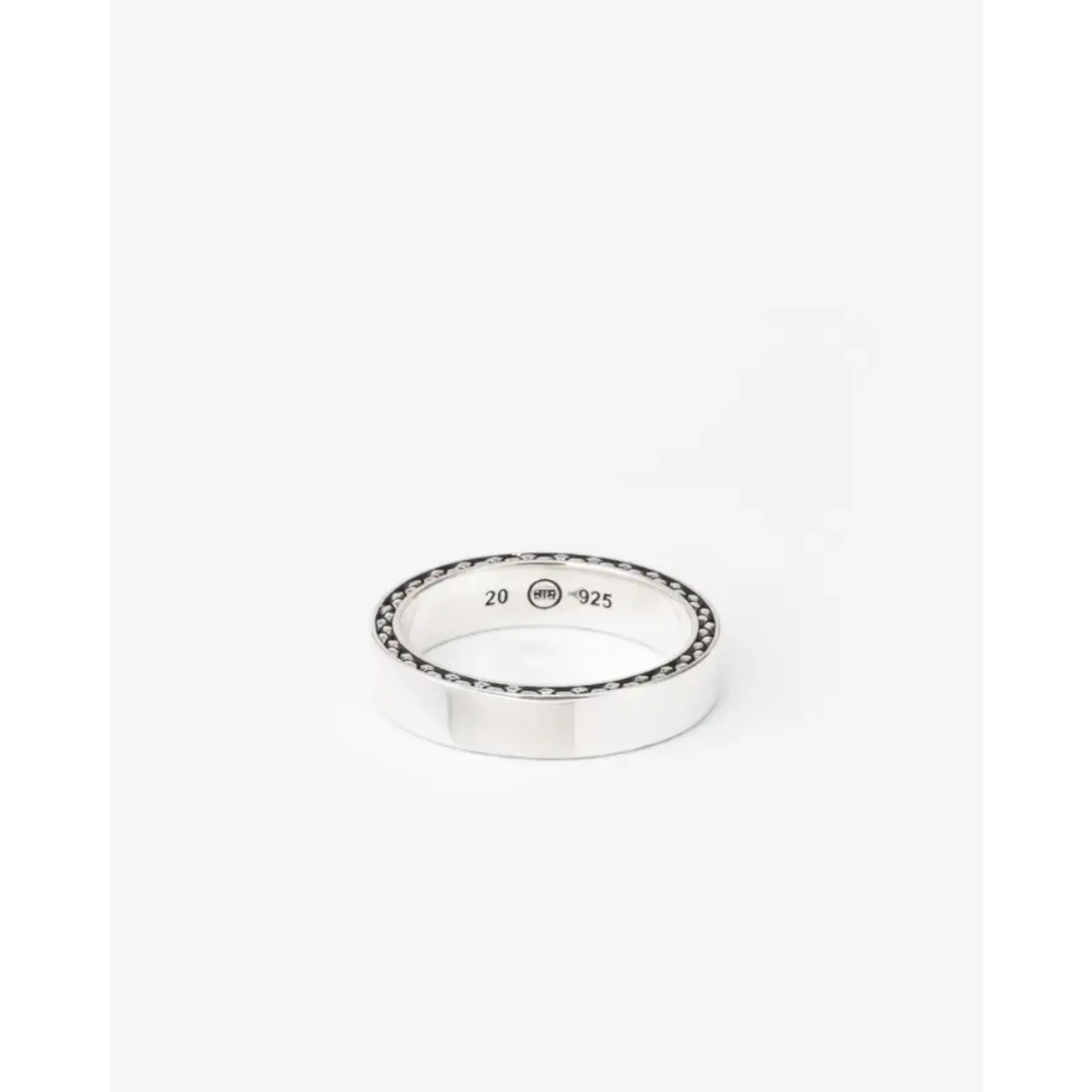 343 21 - George Small Smooth Ring Zilver