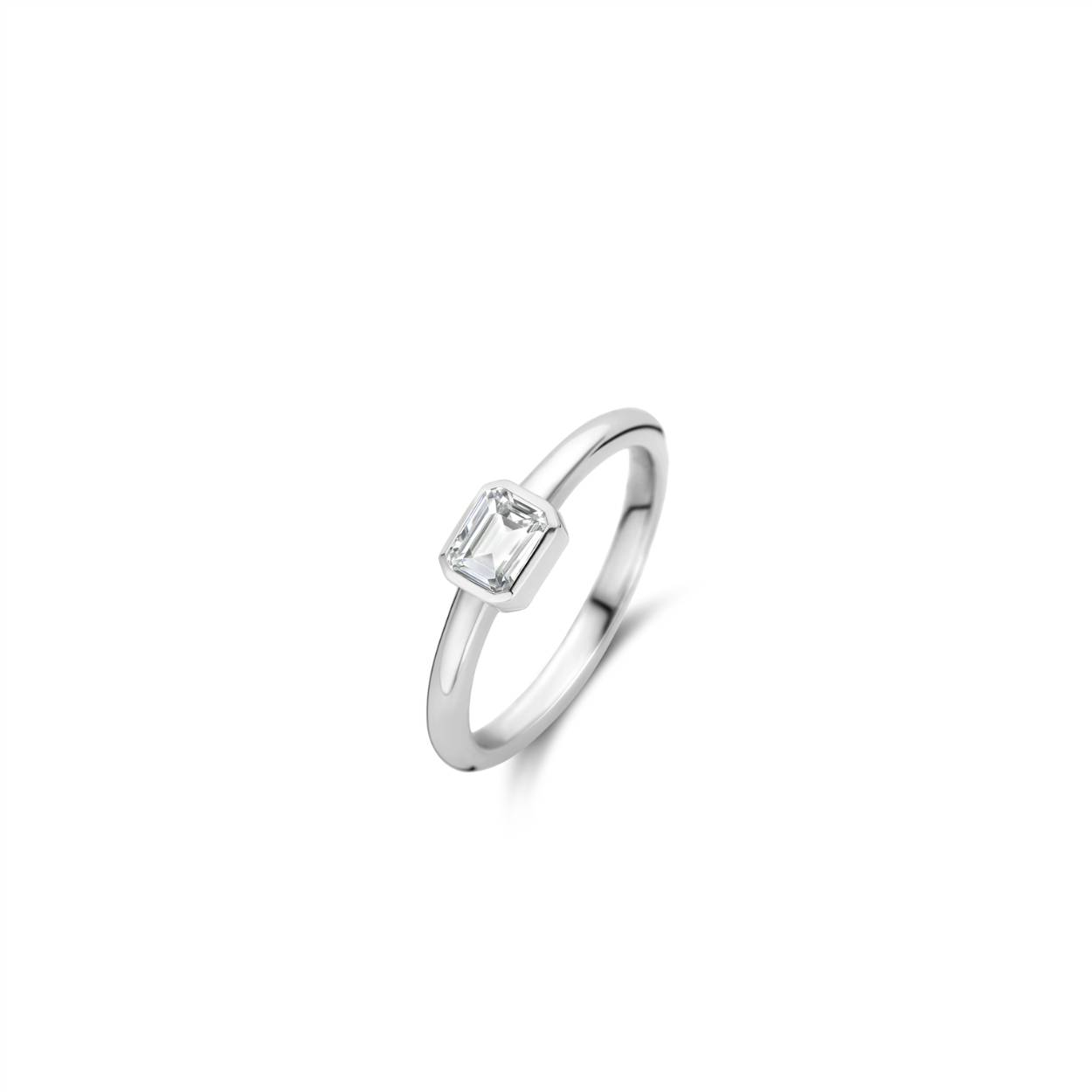 Ti Sento ring zilver met zirkonia
