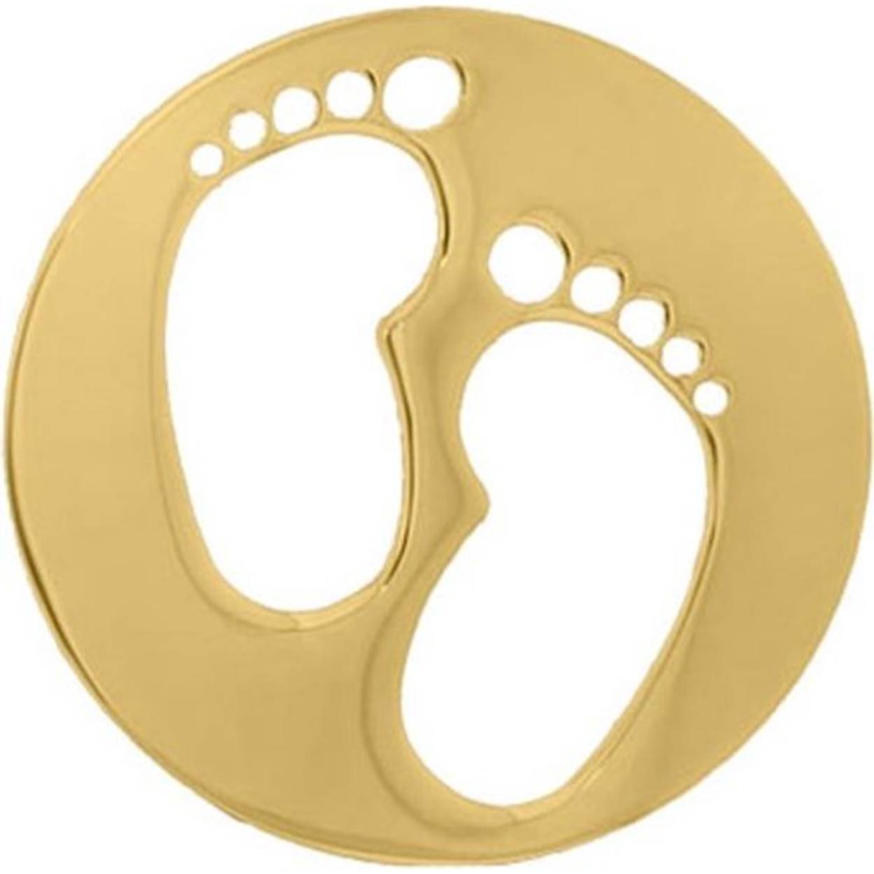 MY iMenso 24-0724 Feet cover insignia goldplated