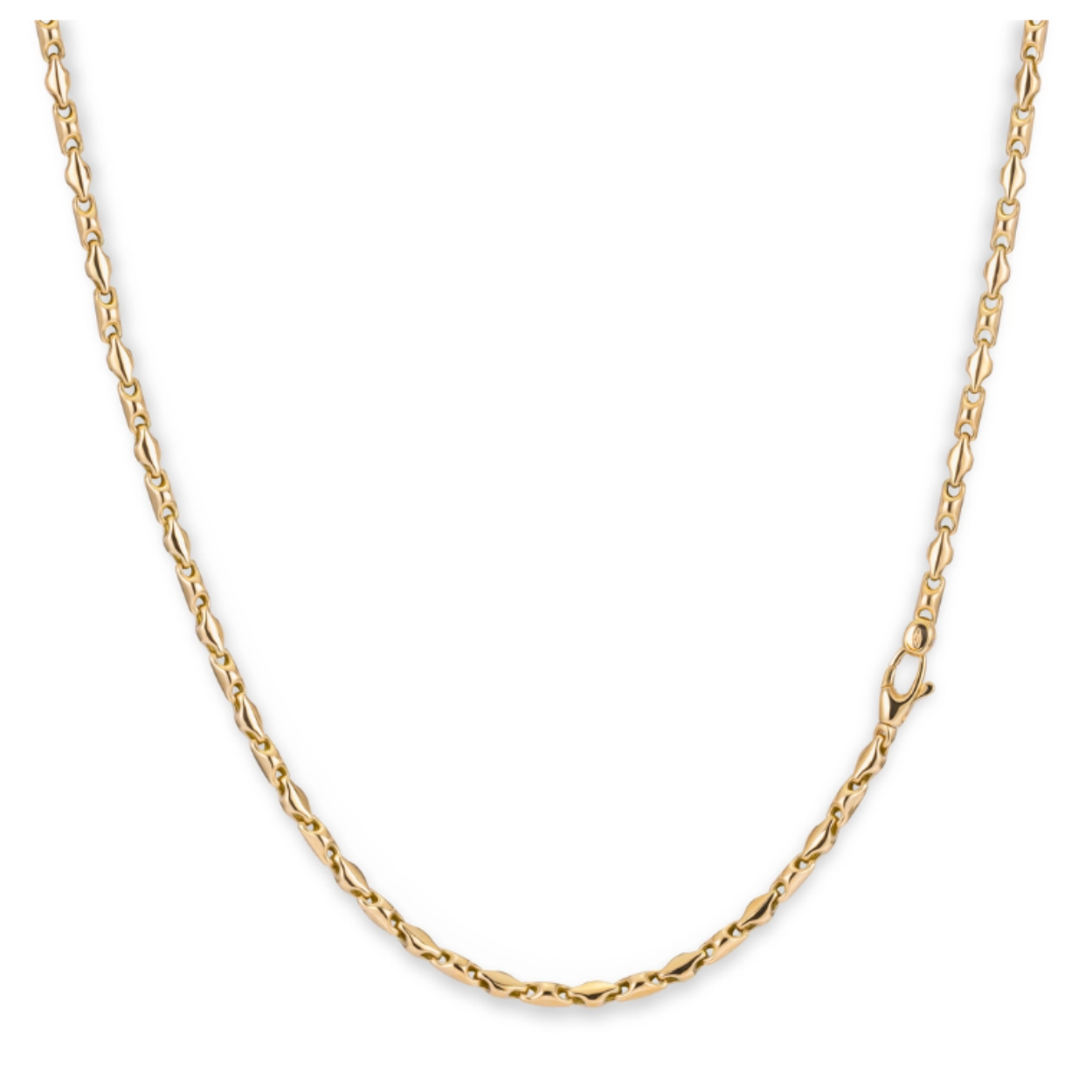 Prachtig 14krt geelgouden fantasiecollier van het merk Monzario. De lengte van het collier is 45cm. 

Referentienummer: 81CGEEL

Tevens leverbaar bijpassende armband