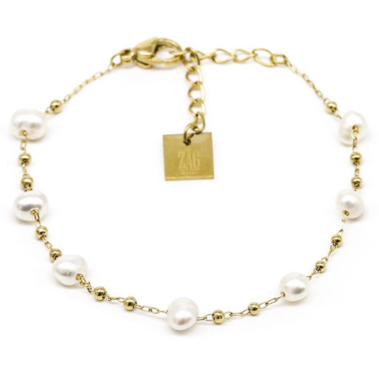 De Platings van ZAG Bijoux zijn van de allerbeste kwaliteit. De armbandjes van ZAG zijn echte eyecatchers en passen altijd omdat ze verstelbaar zijn/. De Maat is van 16.5cm tot 19cm instelbaar