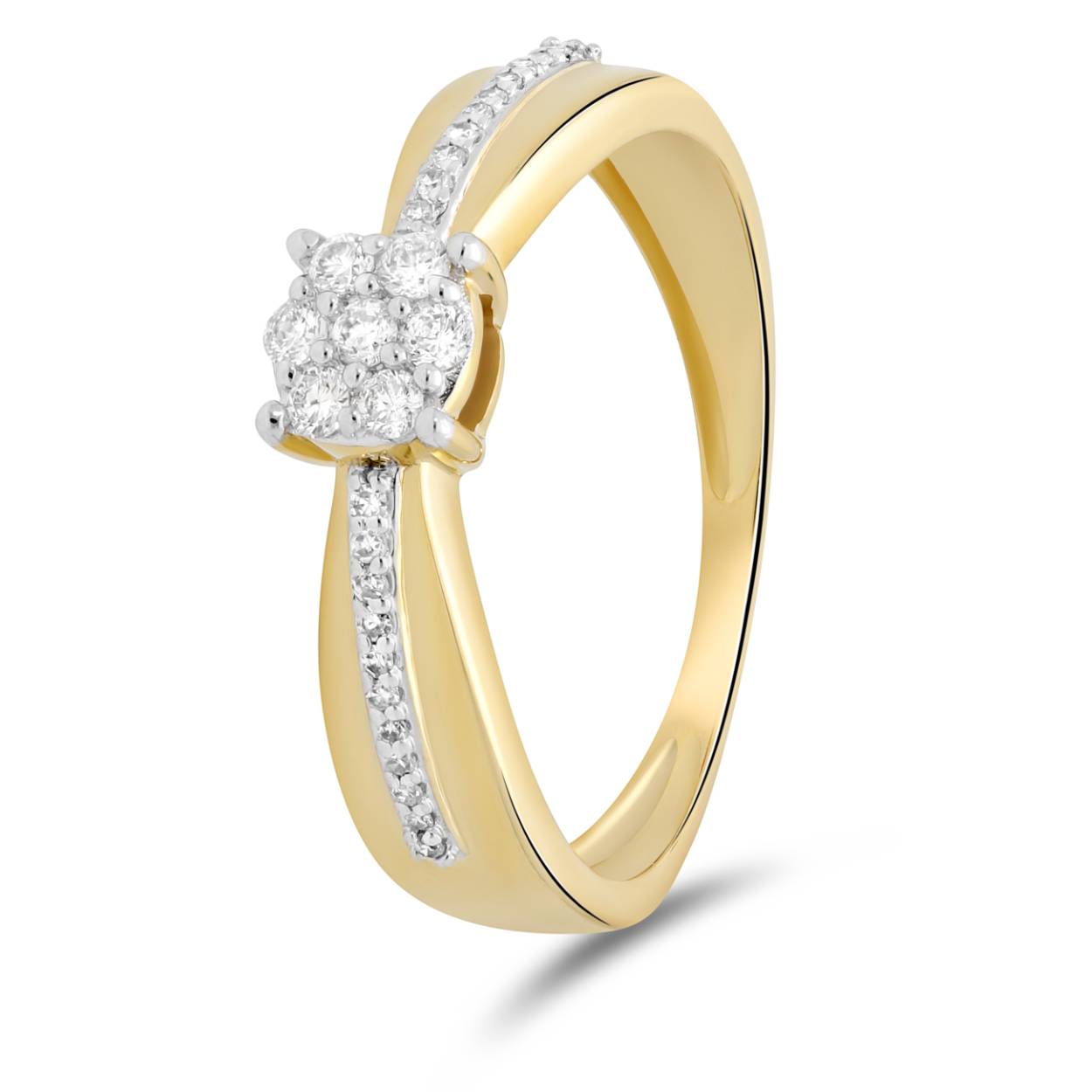 14 Krt GGD Ring 29-0.17 Crt H SI