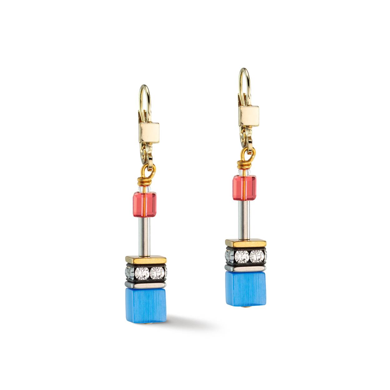 Coeur de Lion oorhangers, Multicolour classic, 2838/20-1521