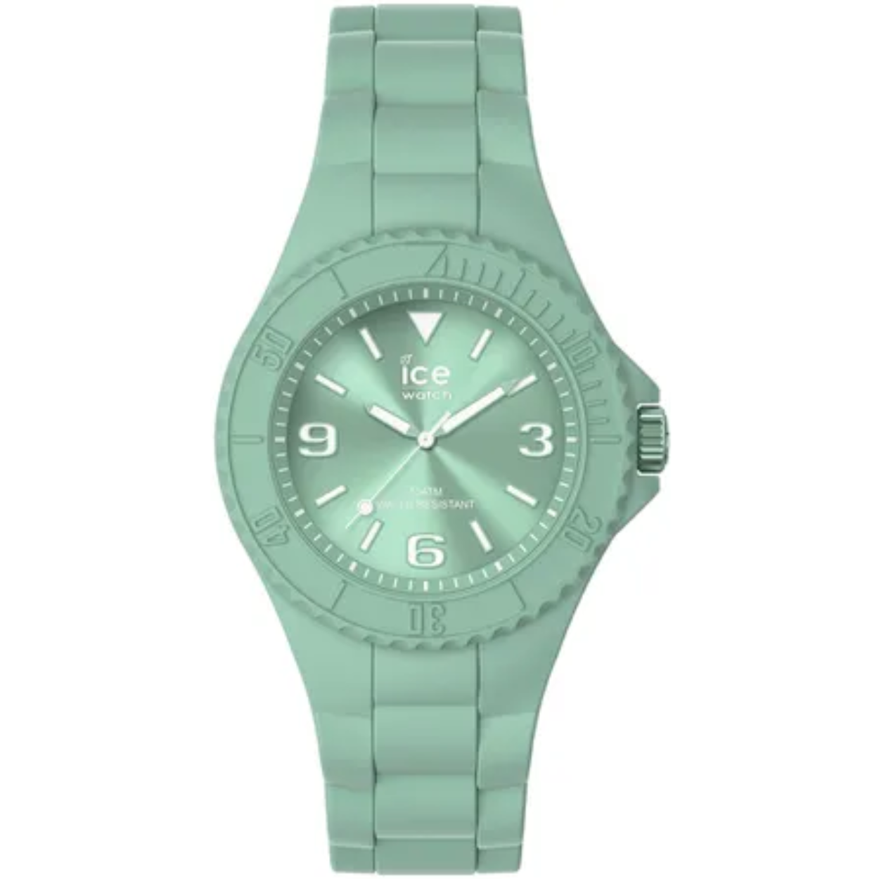 Dit trendy dames Ice-Watch IW019145 horloge beschikt over een quartz uurwerk en een prachtige groene band. De kleur van de ronde kast van dit dameshorloge is groen. Het glas van dit horloge is gemaakt van sterk mineraalglas. Dit prachtige horloge van Ice Watch is gemaakt van siliconen. De wijzerplaat is groen.